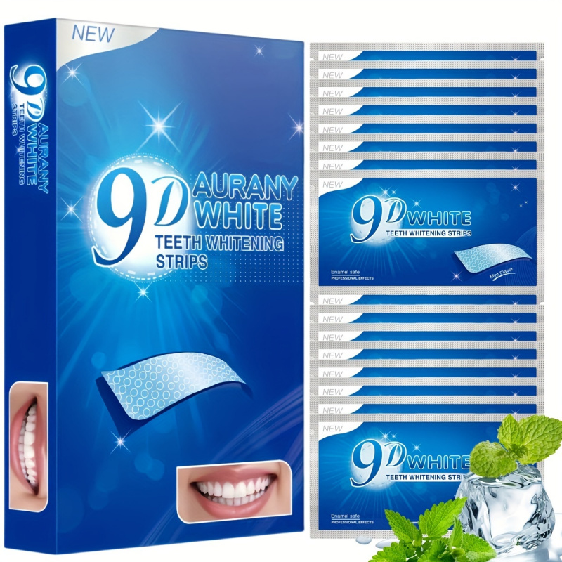 Teeth Whitening Singapore - 21 Paar 9D Aurany White Zahnaufhellungsstreifen
