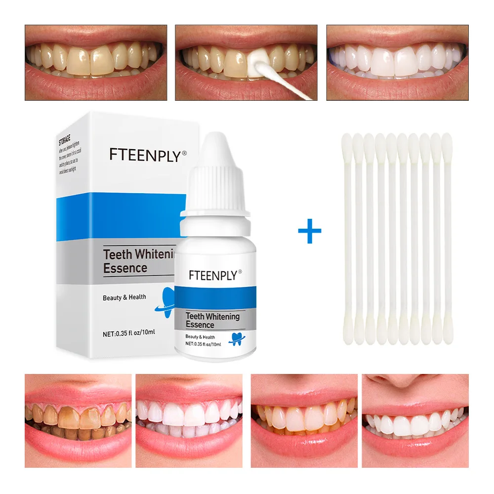 Teeth Whitening Singapore - FTEENPLY Zahnaufhellung Essenz Pulver Mundhygiene Reinigungsserum