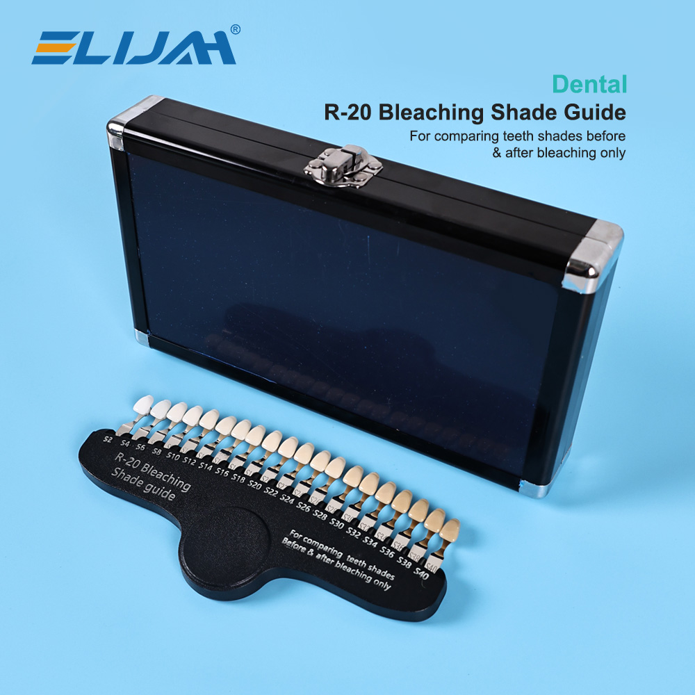 Teeth Whitening Shade Guide - ELIJAH R-20 Bleaching Shade Guide Zahnmedizin,