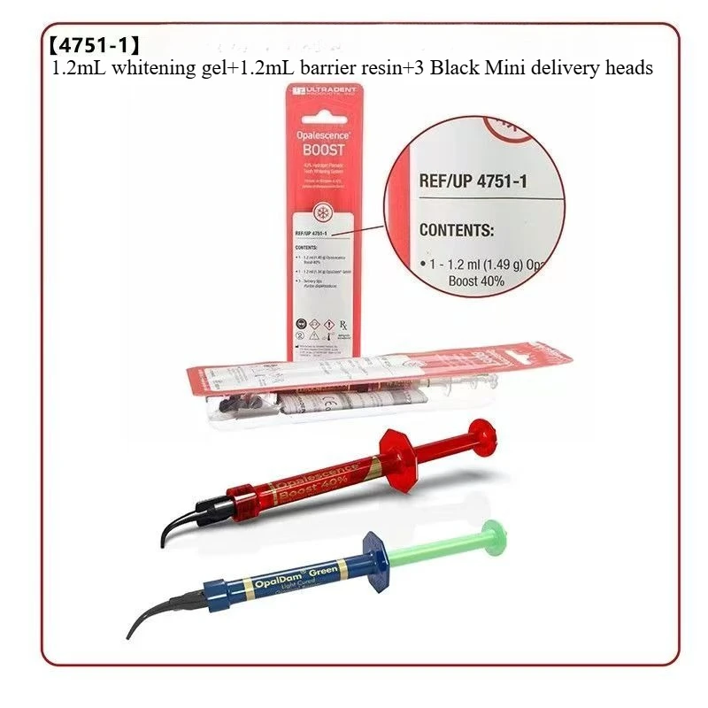 Teeth Whitening With Light - Zahnmedizinisches Material, Wasserstoffperoxid, Zahnaufhellungsgel, 40 %