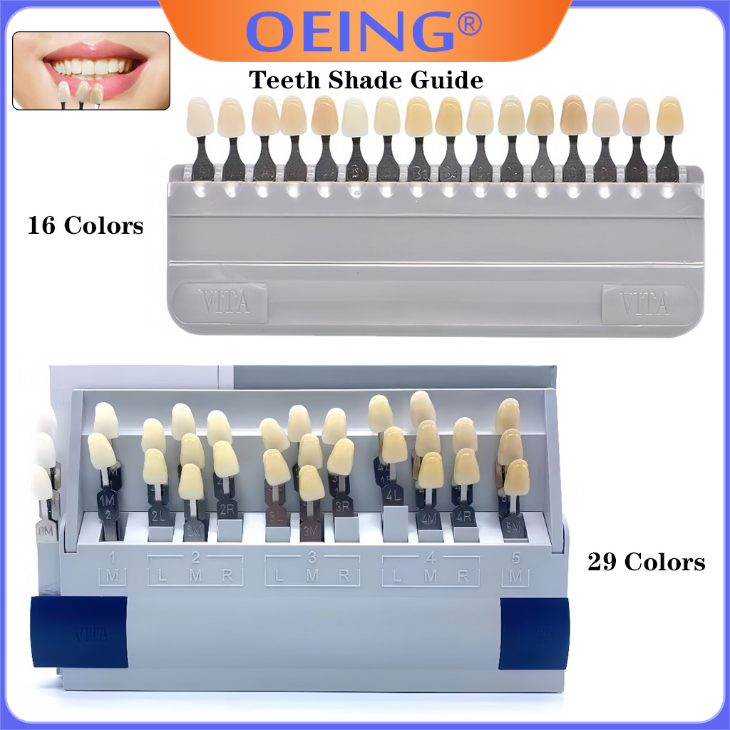 Teeth Whitening Shade Guide - 29/16 Farben Zähne Schatten Guide Keramik
