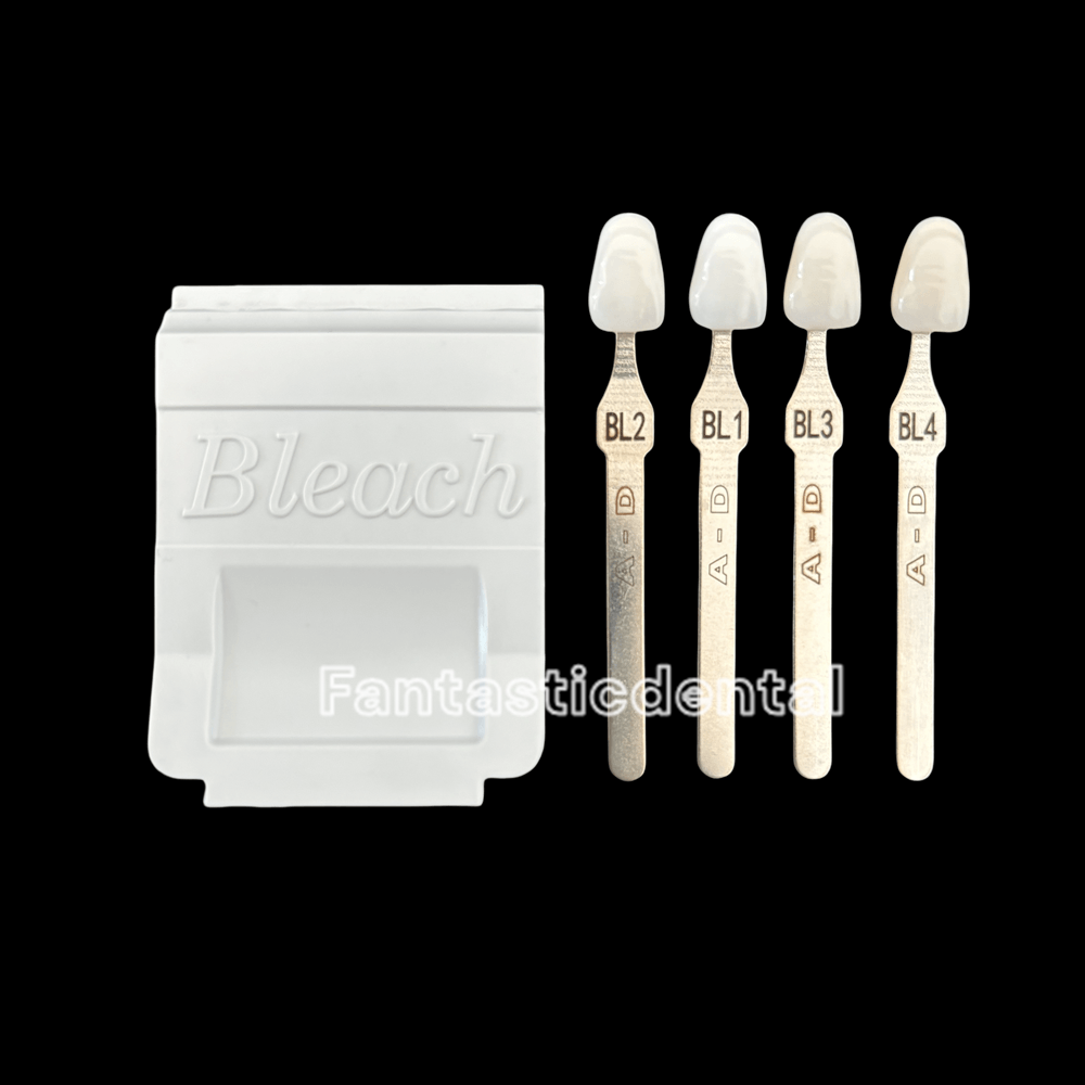 4 Farben Dental Bleached Shade – Teeth Whitening Shade Guide Bewertung und Preis