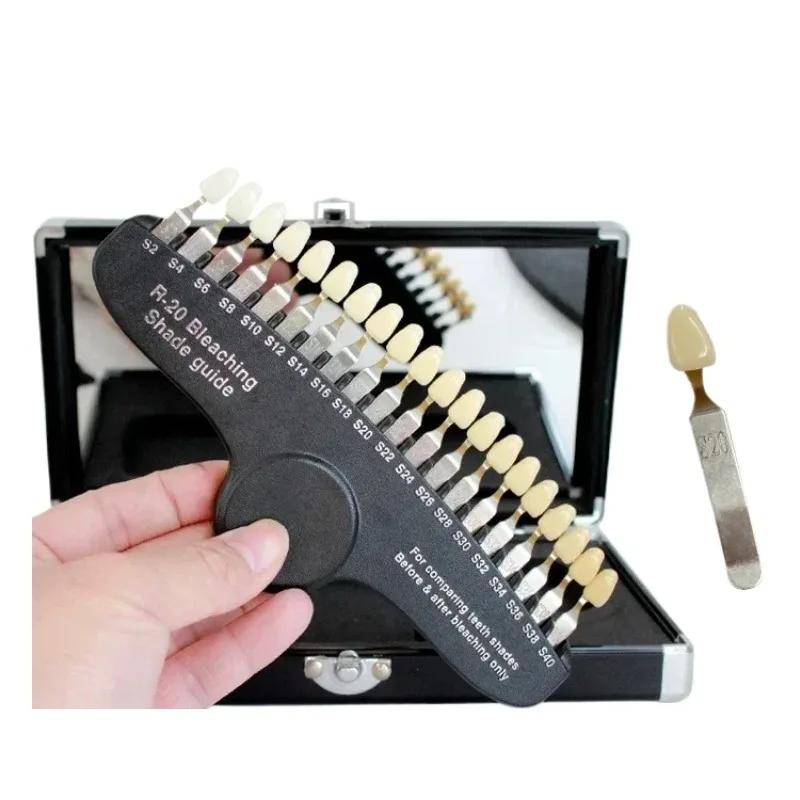 Professionelle Zahnaufhellung, – Teeth Whitening Shade Guide Bewertung und Preis