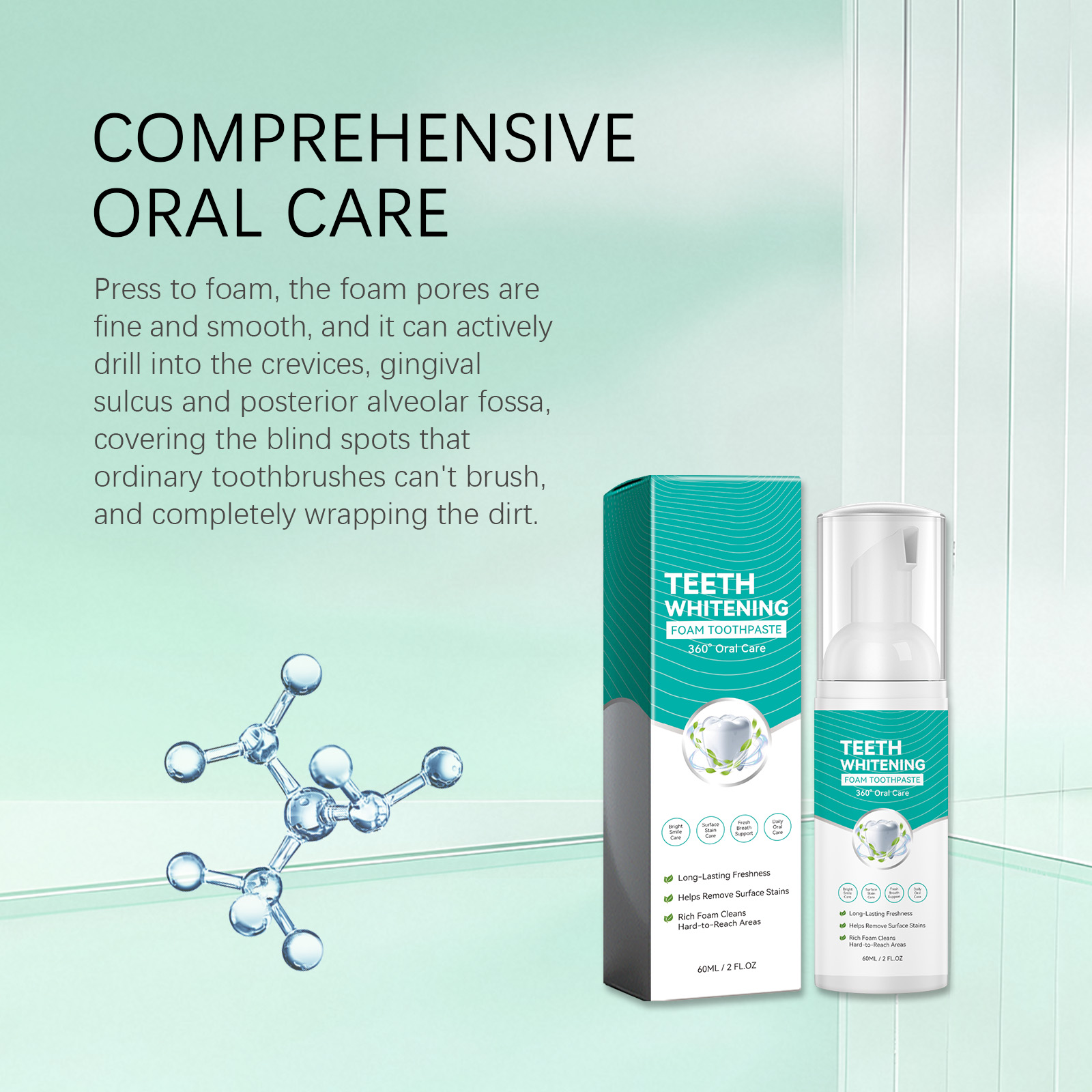 Zahnaufhellender Schaum-Zahnpa – Teeth Whitening Natural Bewertung und Preis