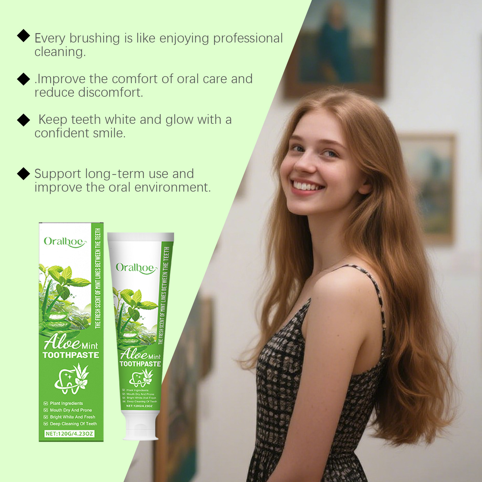 Aloe Vera Whitening Zahnpasta  – Teeth Whitening Natural Bewertung und Preis