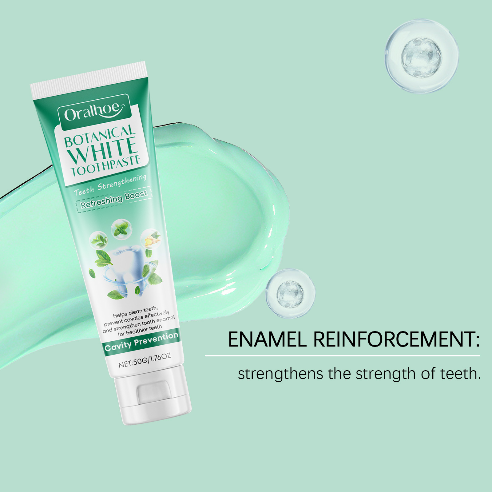Botanische Zahnpasta mit Backp – Teeth Whitening Baking Soda Bewertung und Preis
