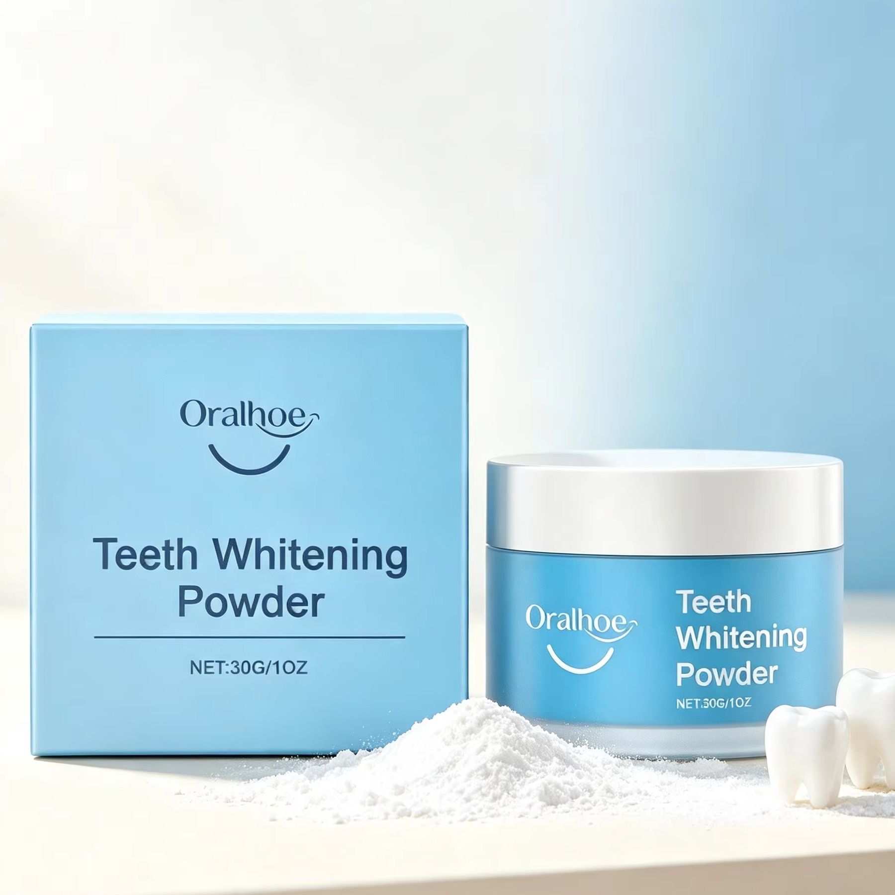 Oralhoe Zahnpulver zum Zähnepu – Teeth Whitening Singapore Bewertung und Preis