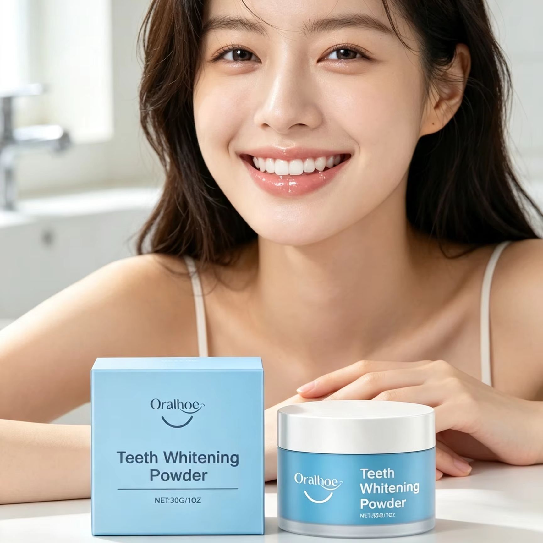 Oralhoe Zahnpulver zum Zähnepu – Teeth Whitening Singapore Bewertung und Preis
