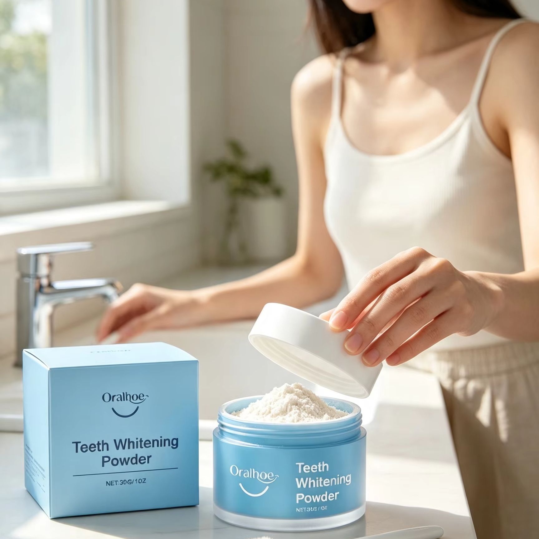 Oralhoe Zahnpulver zum Zähnepu – Teeth Whitening Singapore Bewertung und Preis