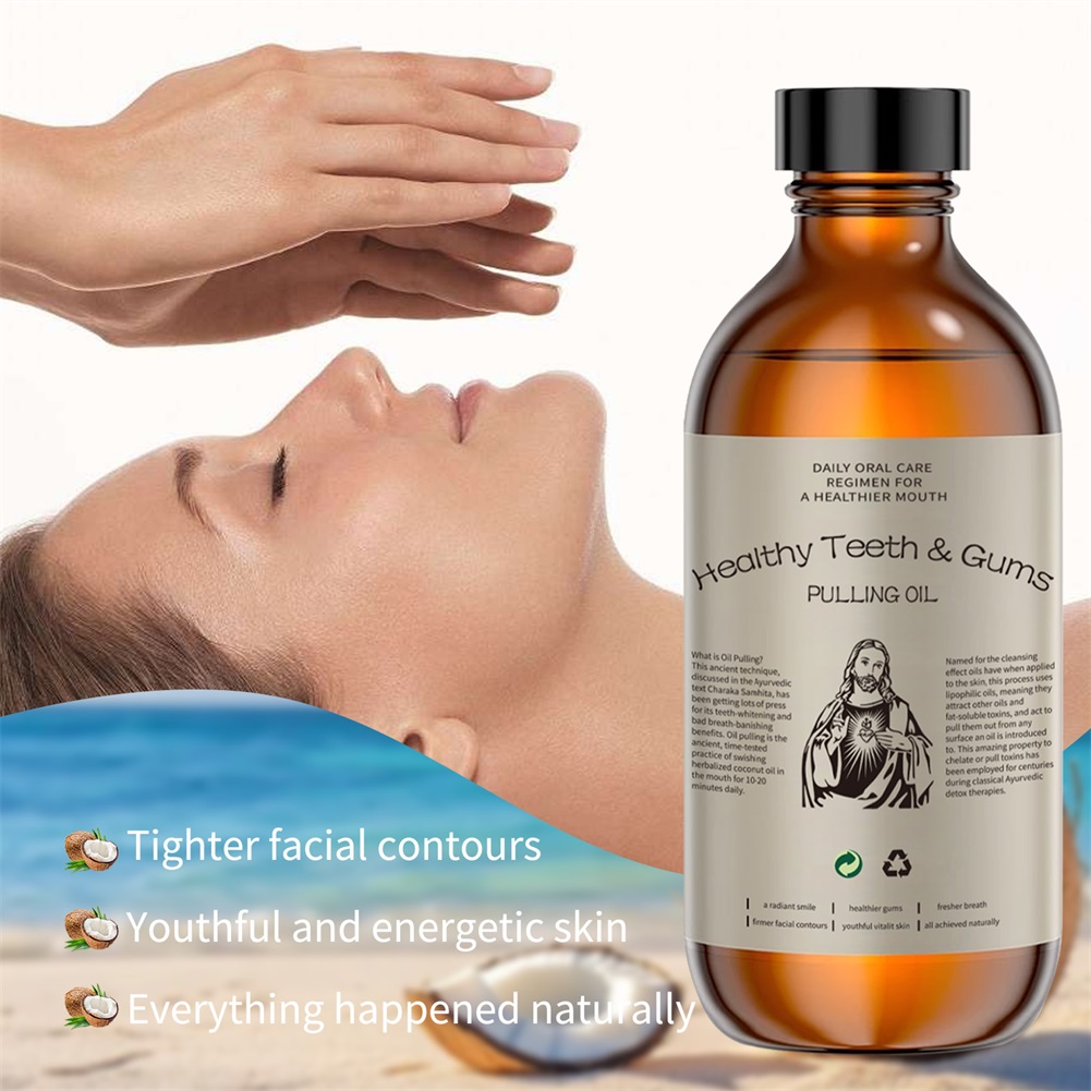 Kokosnuss-Ziehöl-Mundwasser he – Teeth Whitening Oil Pulling Bewertung und Preis