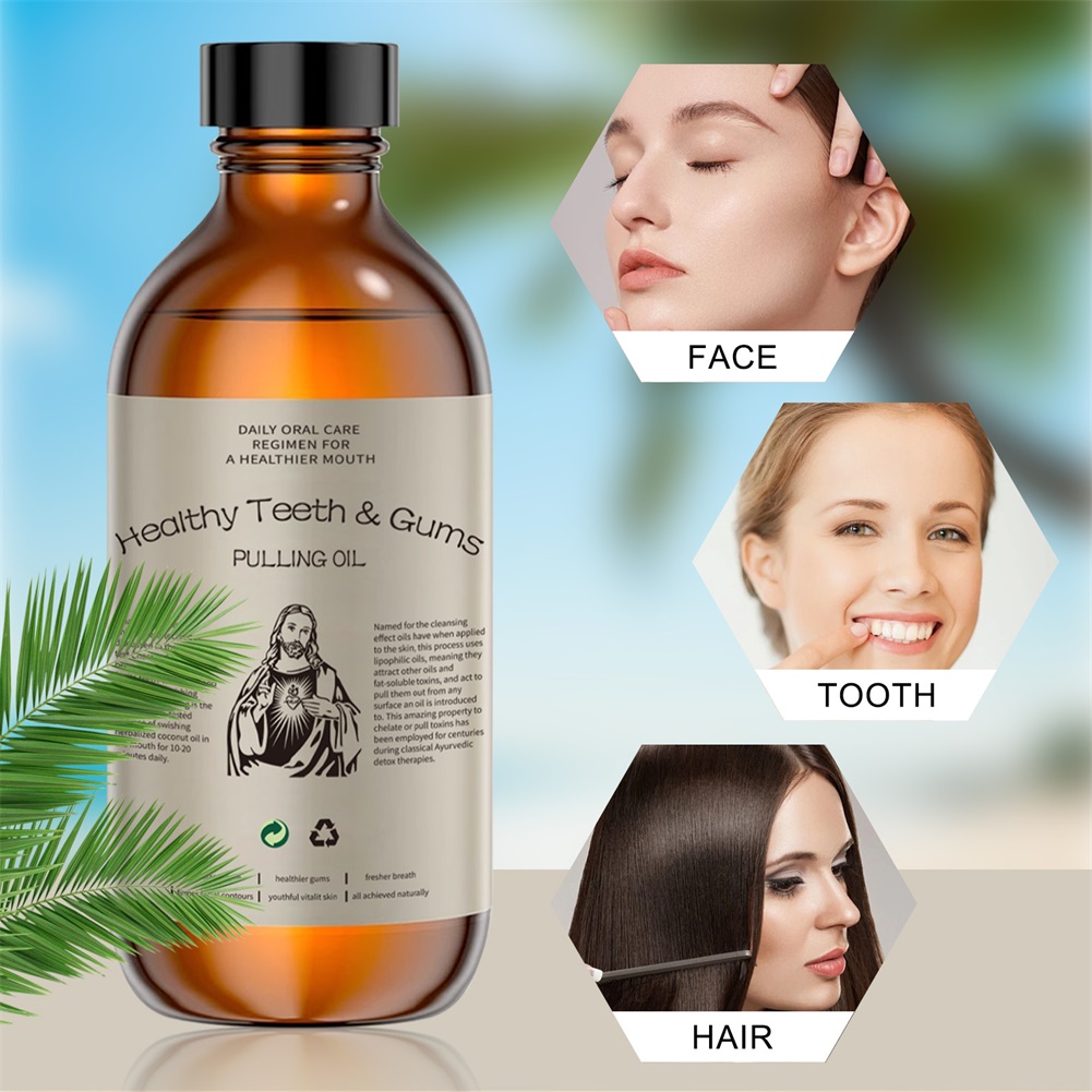 Kokosnuss-Ziehöl-Mundwasser he – Teeth Whitening Oil Pulling Bewertung und Preis