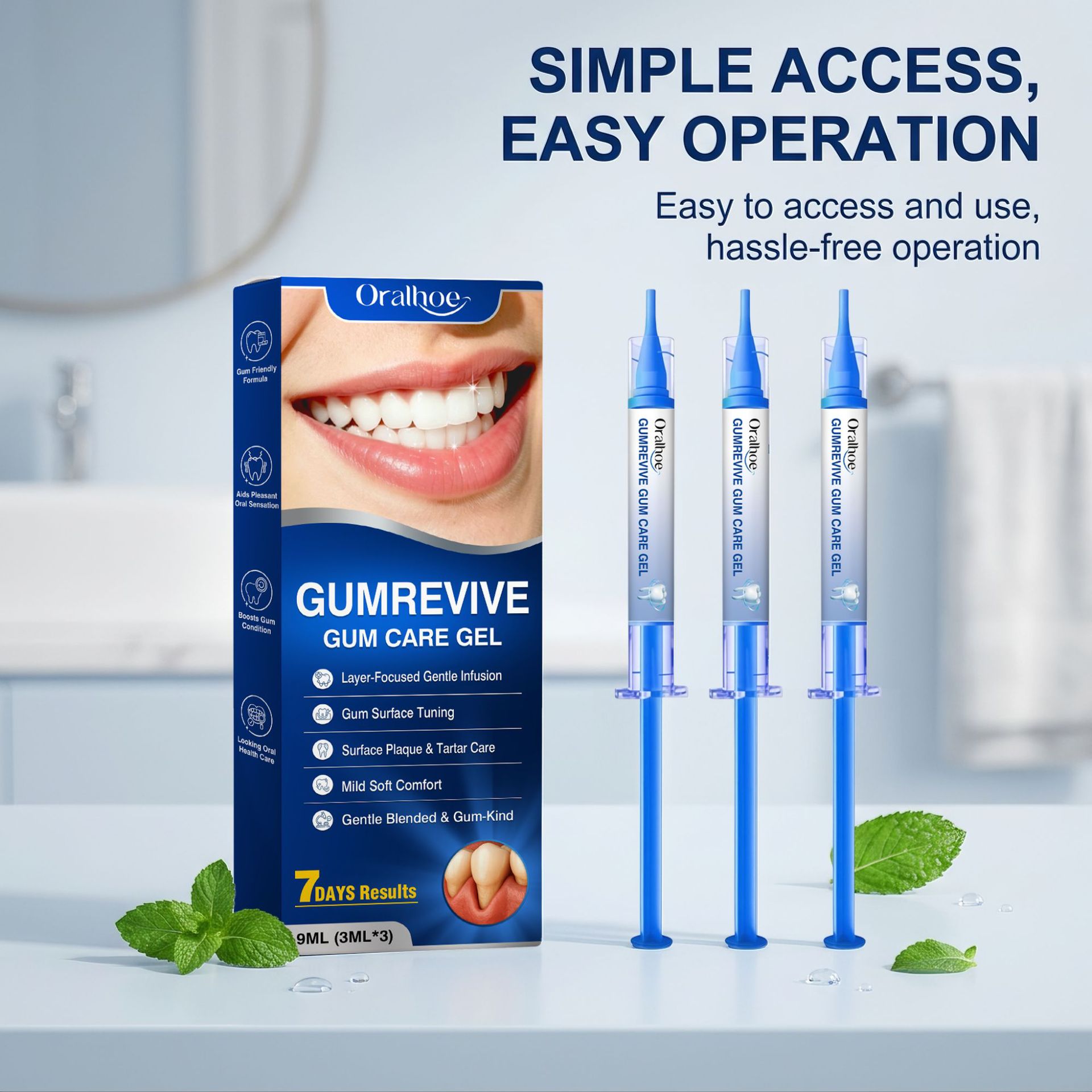 Mundpflege-Gel 3-teiliges Zahn – Teeth Whitening Singapore Bewertung und Preis