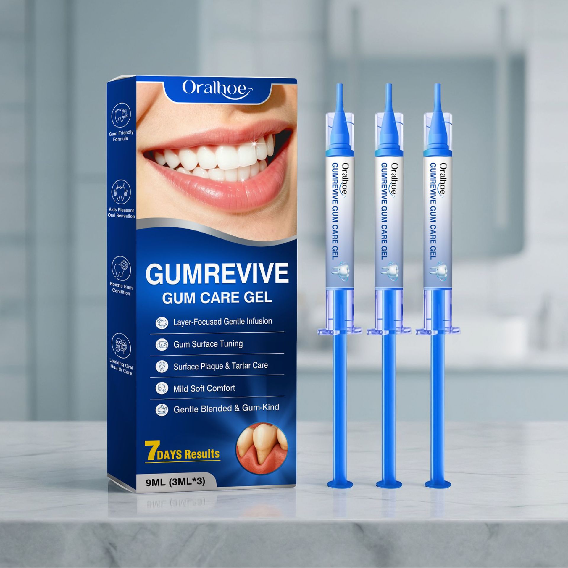 Mundpflege-Gel 3-teiliges Zahn – Teeth Whitening Singapore Bewertung und Preis