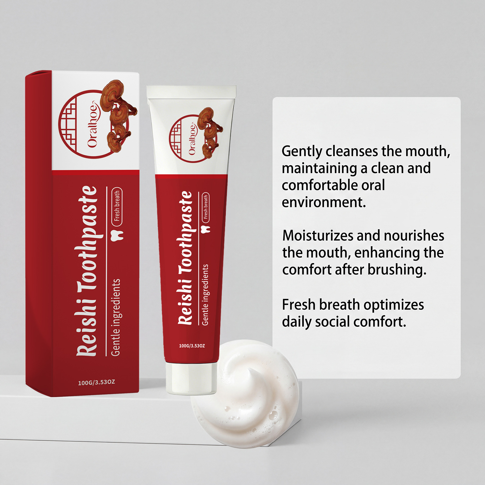 Lingzhi Kräuter-Zahnpasta Zahn – Teeth Whitening Natural Bewertung und Preis