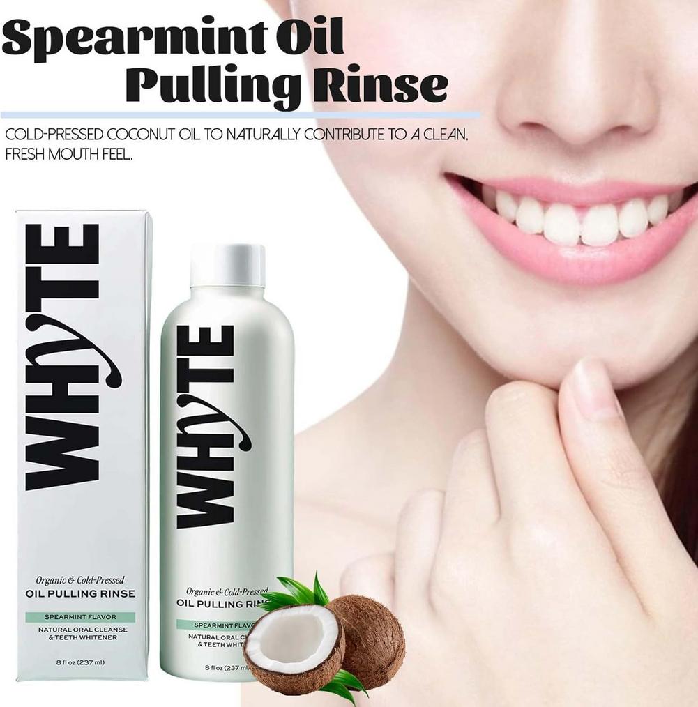 WHYTE Bio-Kaltpressöl zum Ölen – Teeth Whitening Oil Pulling Bewertung und Preis