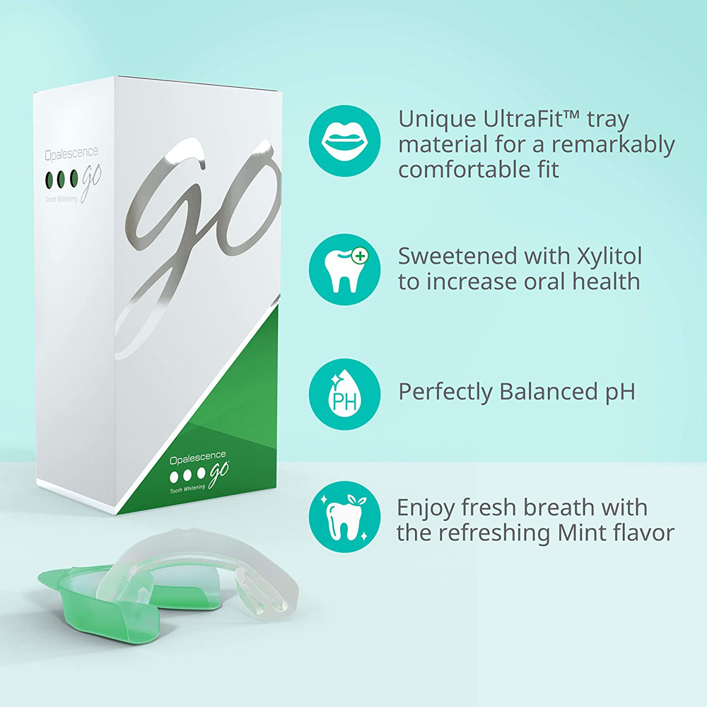 Opale szenz gehen Zahn aufhell – Teeth Whitening Opalescence Go Bewertung und Preis