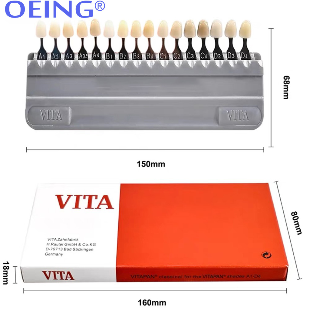 29/16 Farben Zähne Schatten Gu – Teeth Whitening Shade Guide Bewertung und Preis