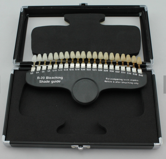 Professionelles 20-Farben-Zahn – Teeth Whitening Shade Guide Bewertung und Preis